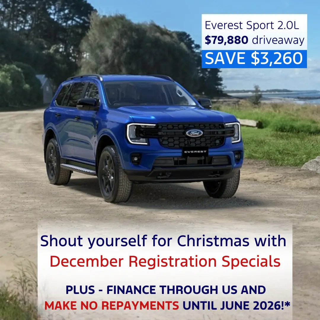 Everest Sport 2.0L $79,880 driveaway