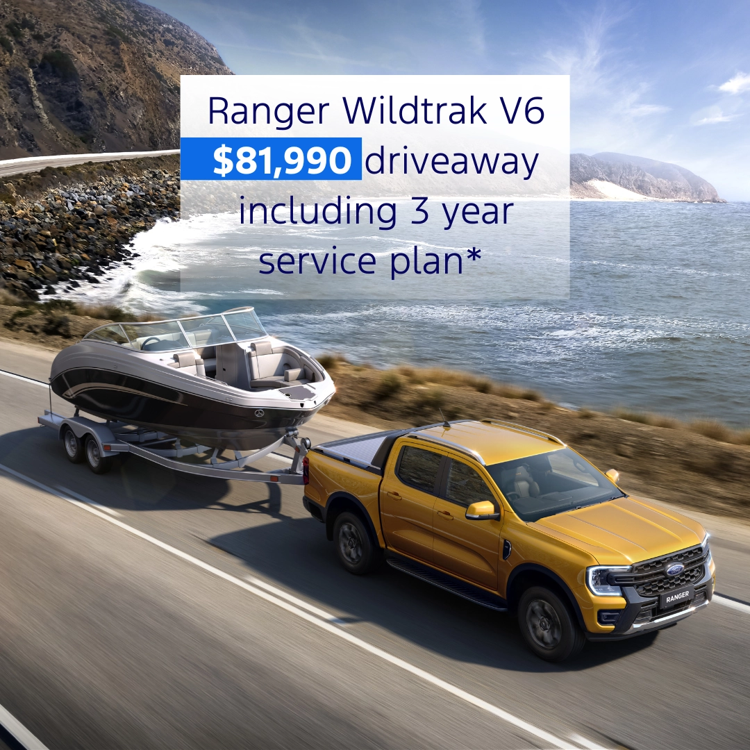 Ranger Wildtrak 2.0L $69,990 driveaway 
